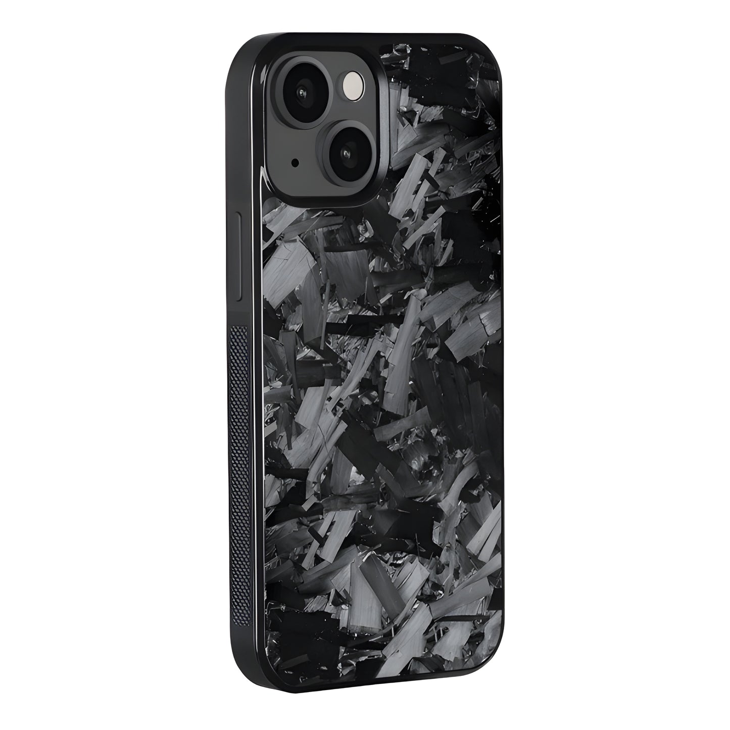 Black Chunk Real Forged Carbon Fiber iPhone Case – Ultra-Durable & Stylish