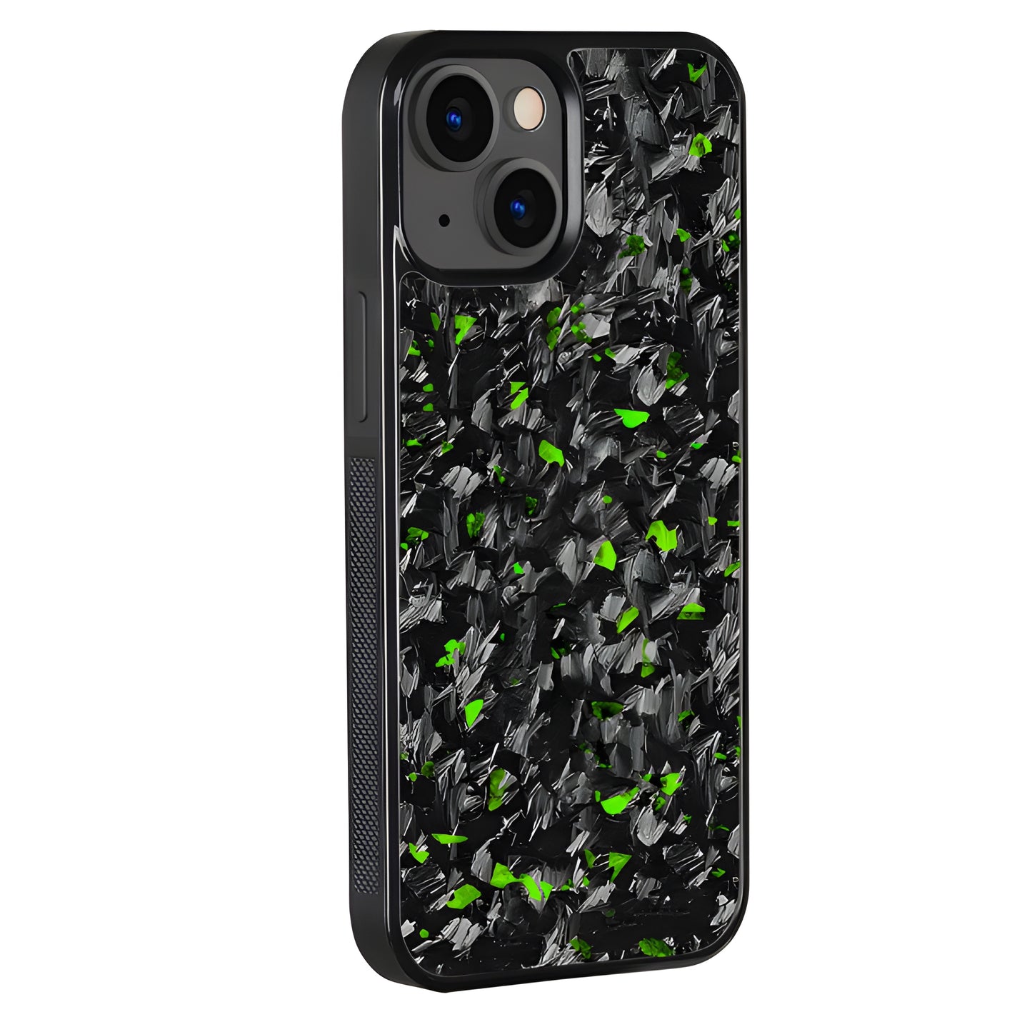 iphone case green Flake Real Forged Carbon Fiber – Premium Slim Fit Protection