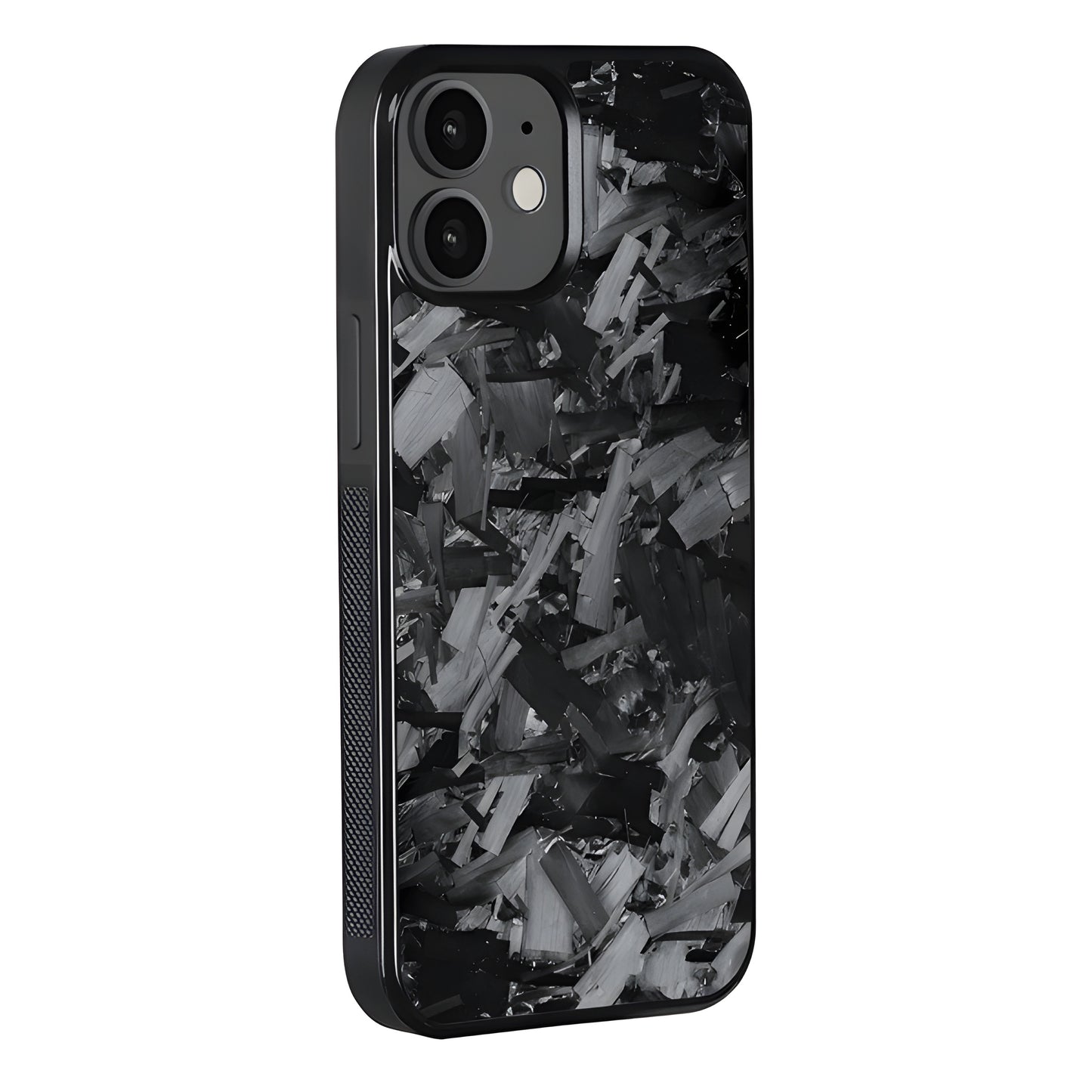 Black Chunk Real Forged Carbon Fiber iPhone Case – Ultra-Durable & Stylish